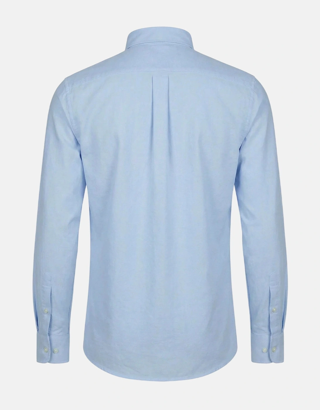 Washed Oxford Solid Button Down Shirt Harbour Blue