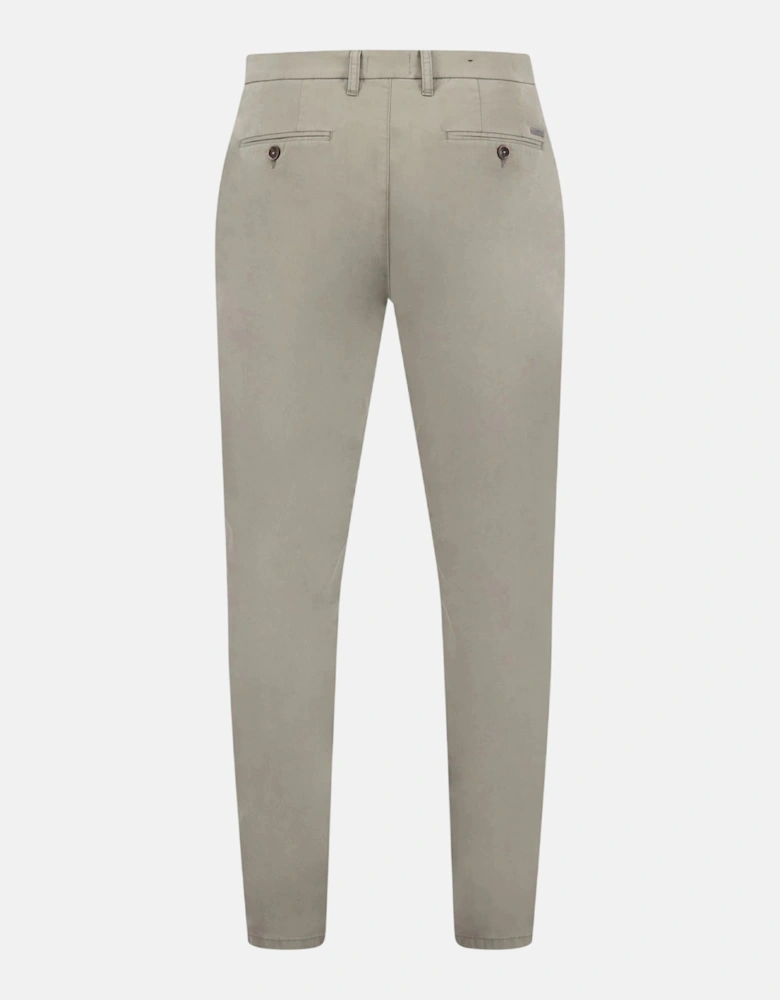 Basic Stretch Cotton Chinos Khaki