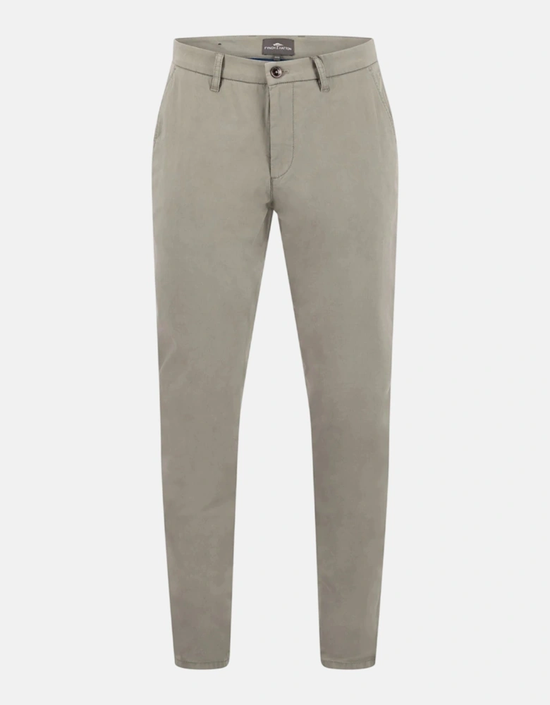 Basic Stretch Cotton Chinos Khaki
