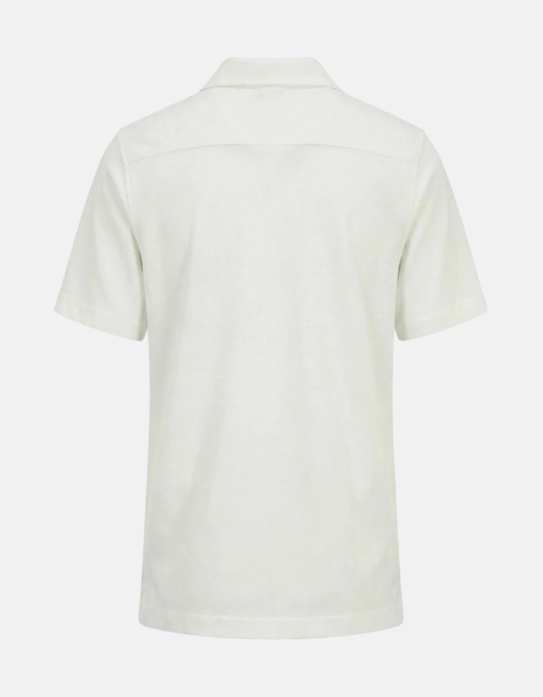 Short Sleeved Resort Shirt New Off-White