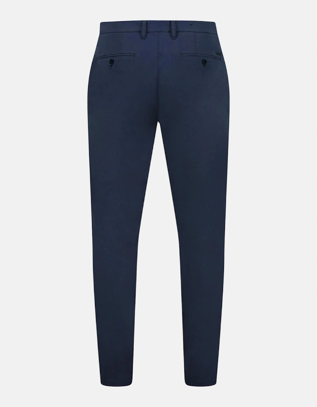 Basic Stretch Cotton Chinos Dark Navy