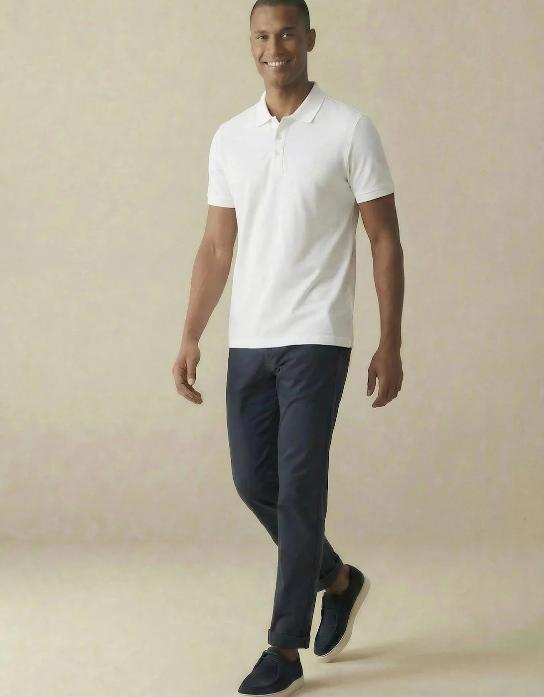 Premium Cotton 2-Ply Polo Shirt White