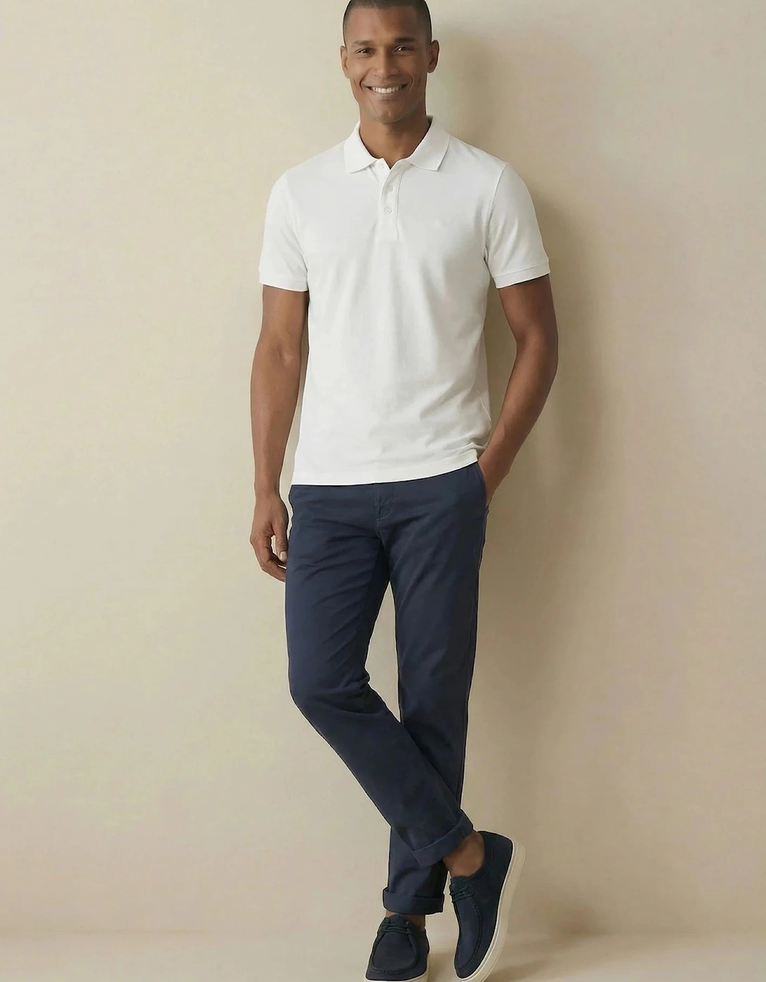 Premium Cotton 2-Ply Polo Shirt White