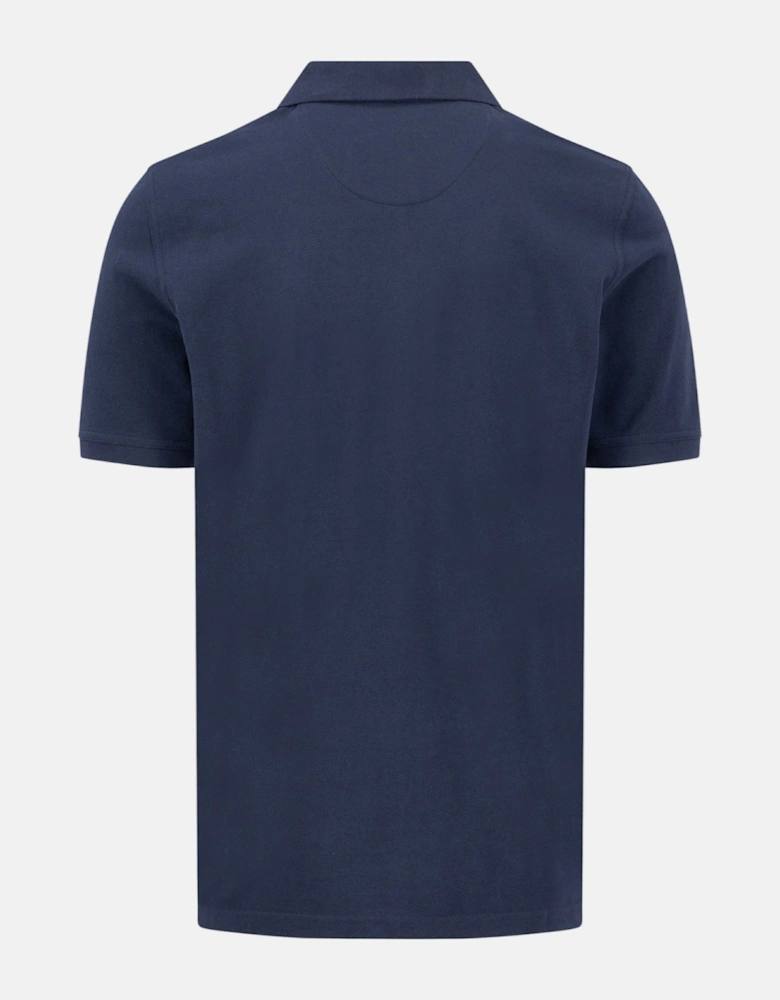Premium Cotton 2-Ply Polo Shirt Navy
