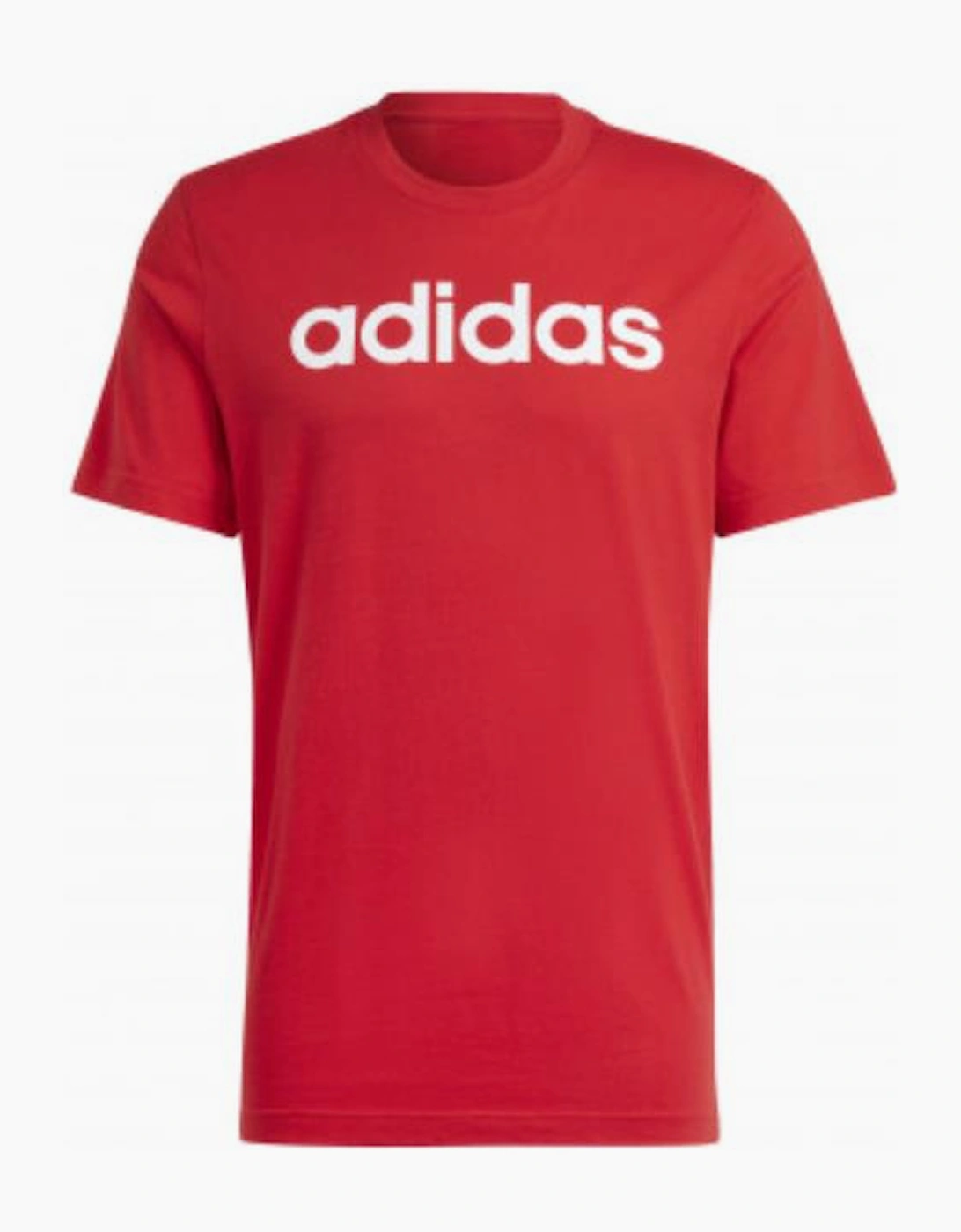 Adidas Originals Red Linear Logo T-Shirt