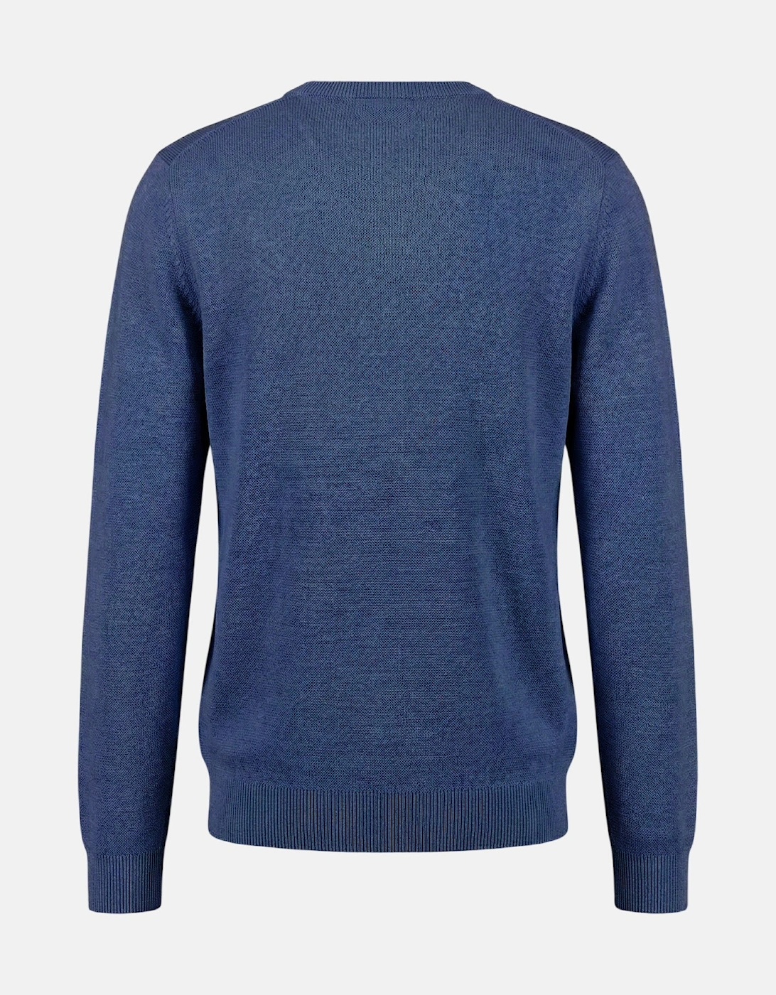 Fine Knit Air Cotton Crewneck Sweater Midnight