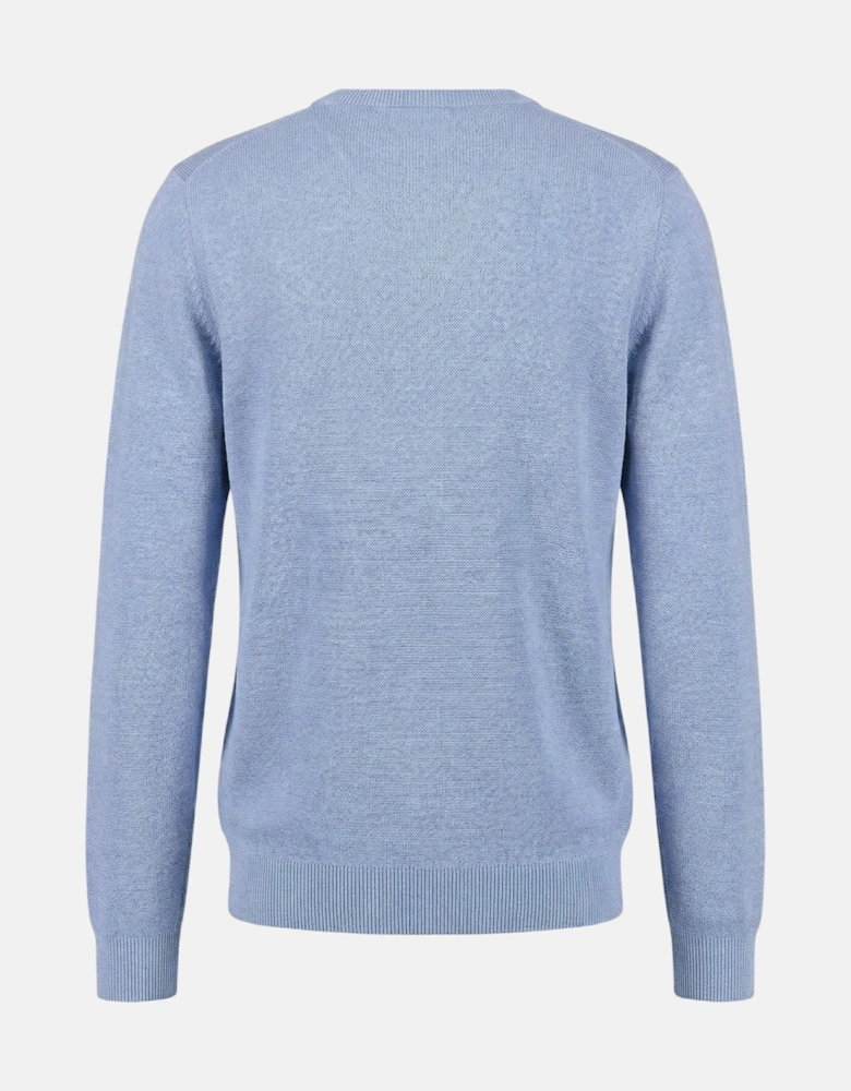Fine Knit Air Cotton Crewneck Sweater New Breeze