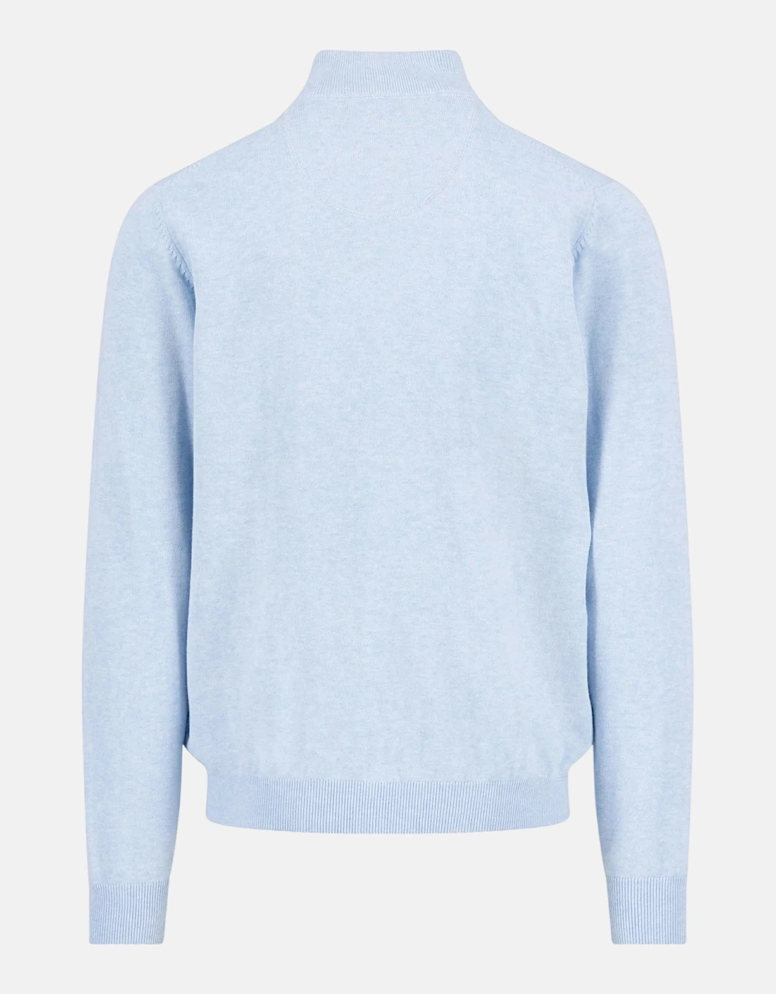 Fine Knit Cotton 1/4 Zip Sweater New Breeze