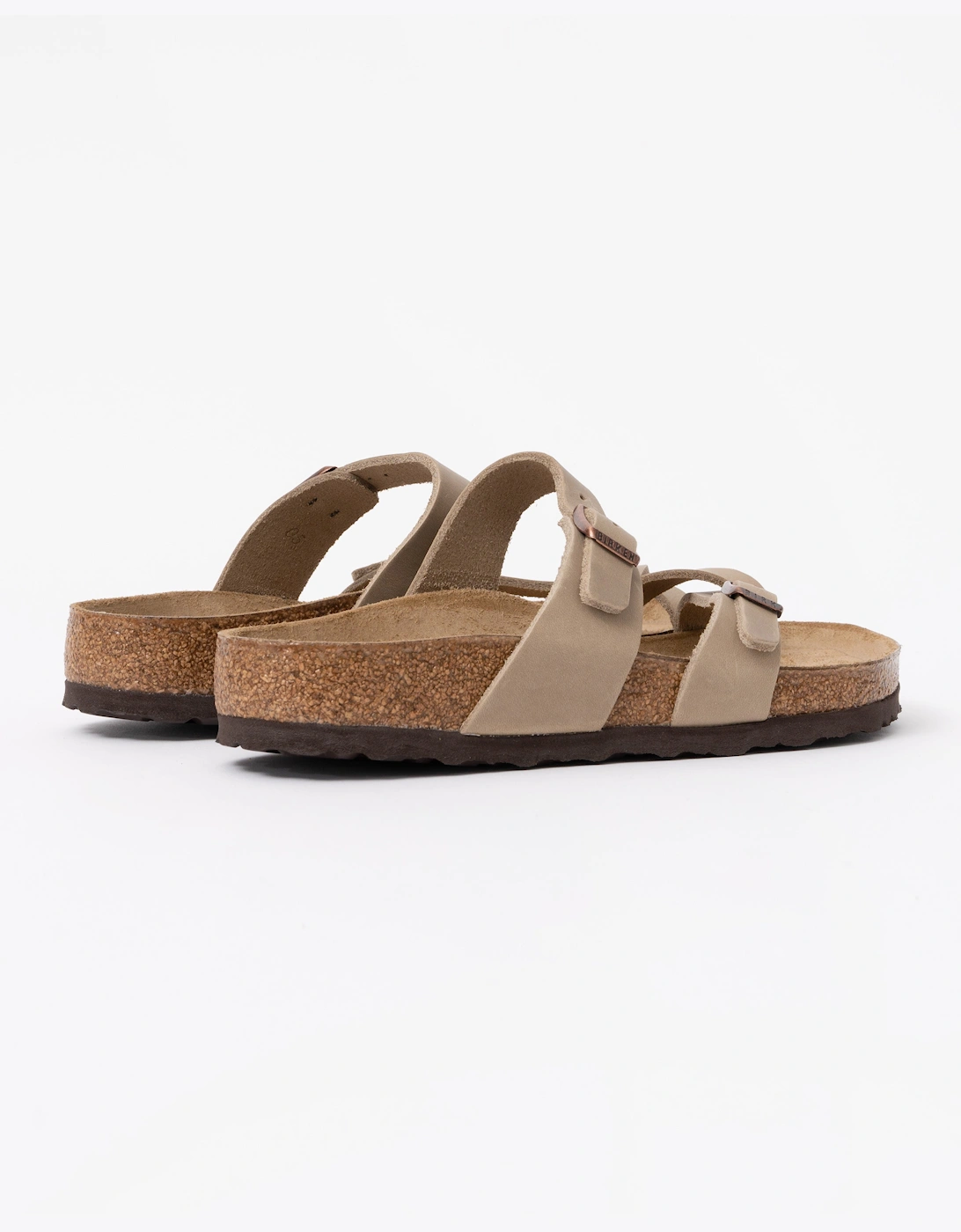 Birkenstock Mayari Oiled Nubuck Womens Sandals - Tobacco Brown