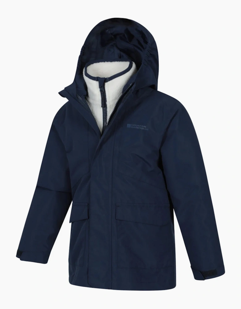 Mountain Warehouse Childrens/Kids Creek 3 in 1 Waterproof Jacket