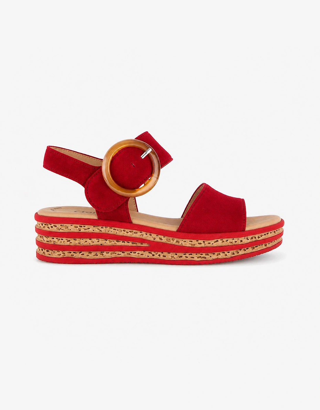 Gabor ANDRE Womens Ankle Strap Sandals Chilli