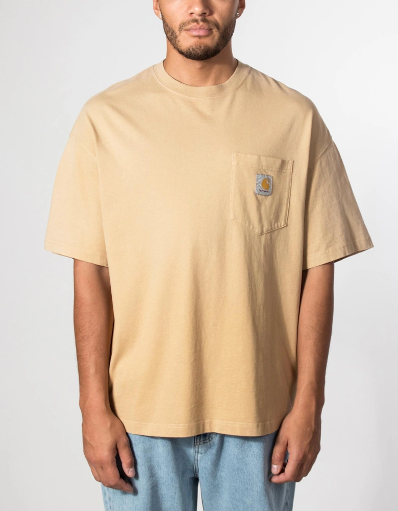 Boxy Loose Fit Hudson Pocket T-Shirt