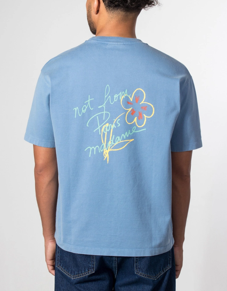Relaxed fit Esquisse Slogan T-shirt