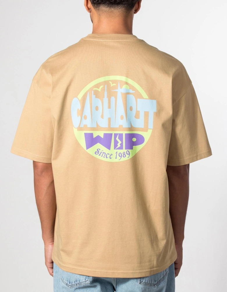 Oversized Fit Luggage Label T-Shirt