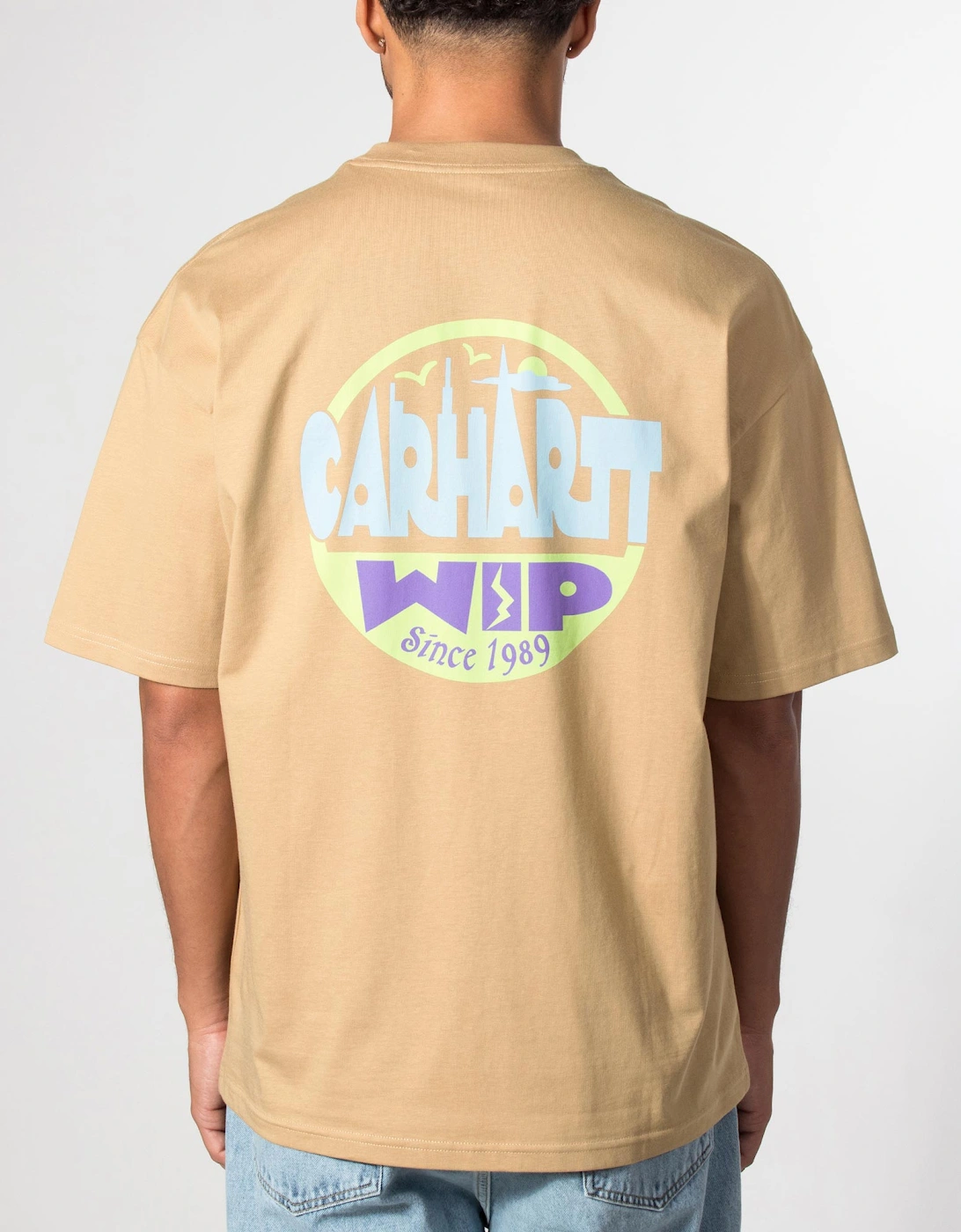 Oversized Fit Luggage Label T-Shirt