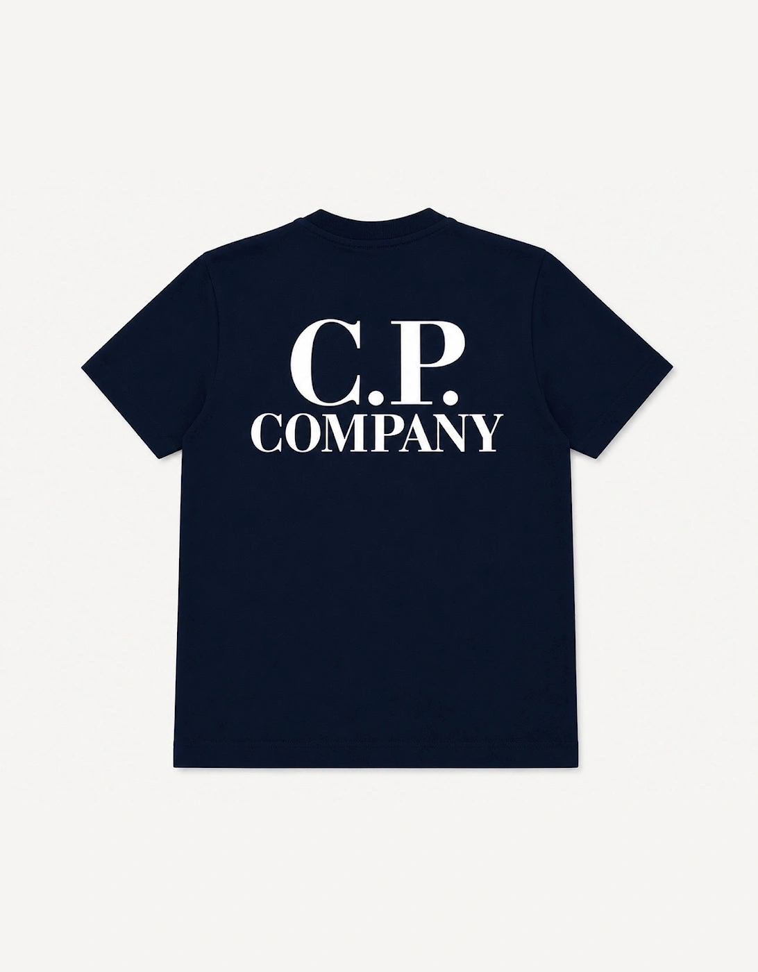 C.P. COMPANY BOYS NAVY T SHIRT C8M00L