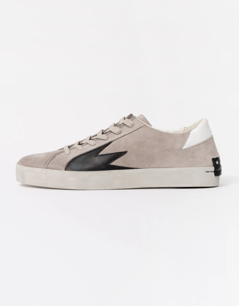 Crime London Storm Explosion Mens Trainer - Suede Grey