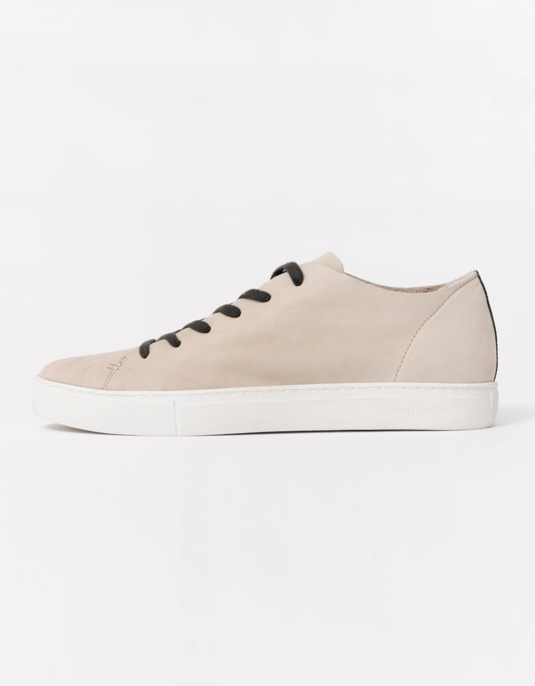 Crime London Raw Lo Mens Trainer - Suede Cream