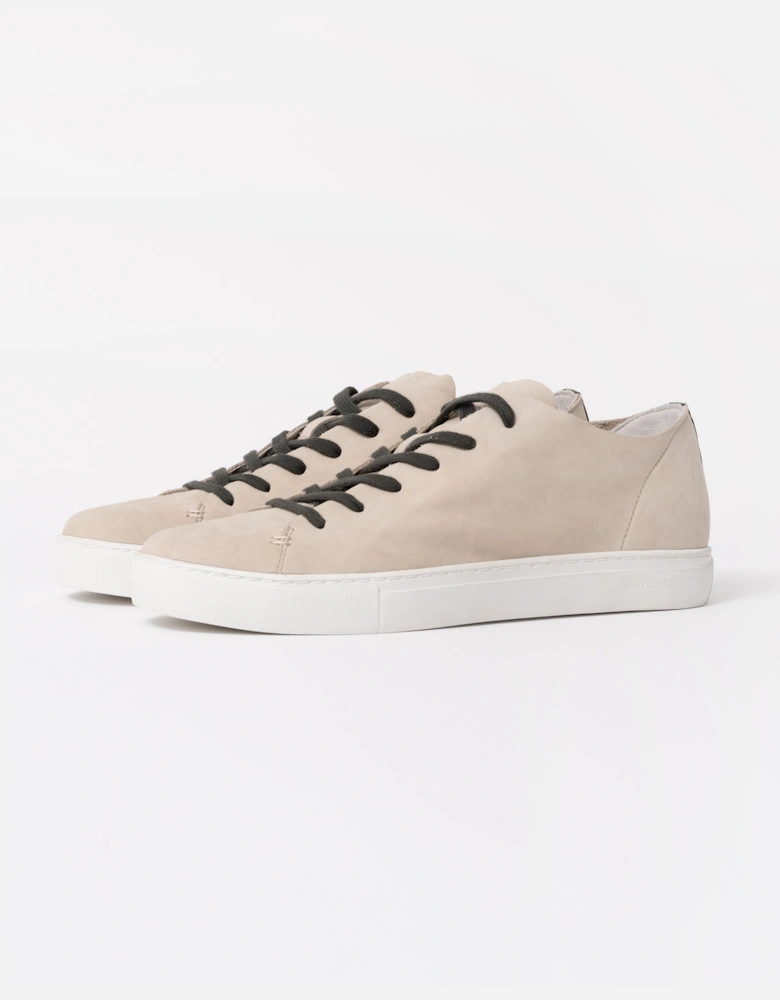 Crime London Raw Lo Mens Trainer - Suede Cream