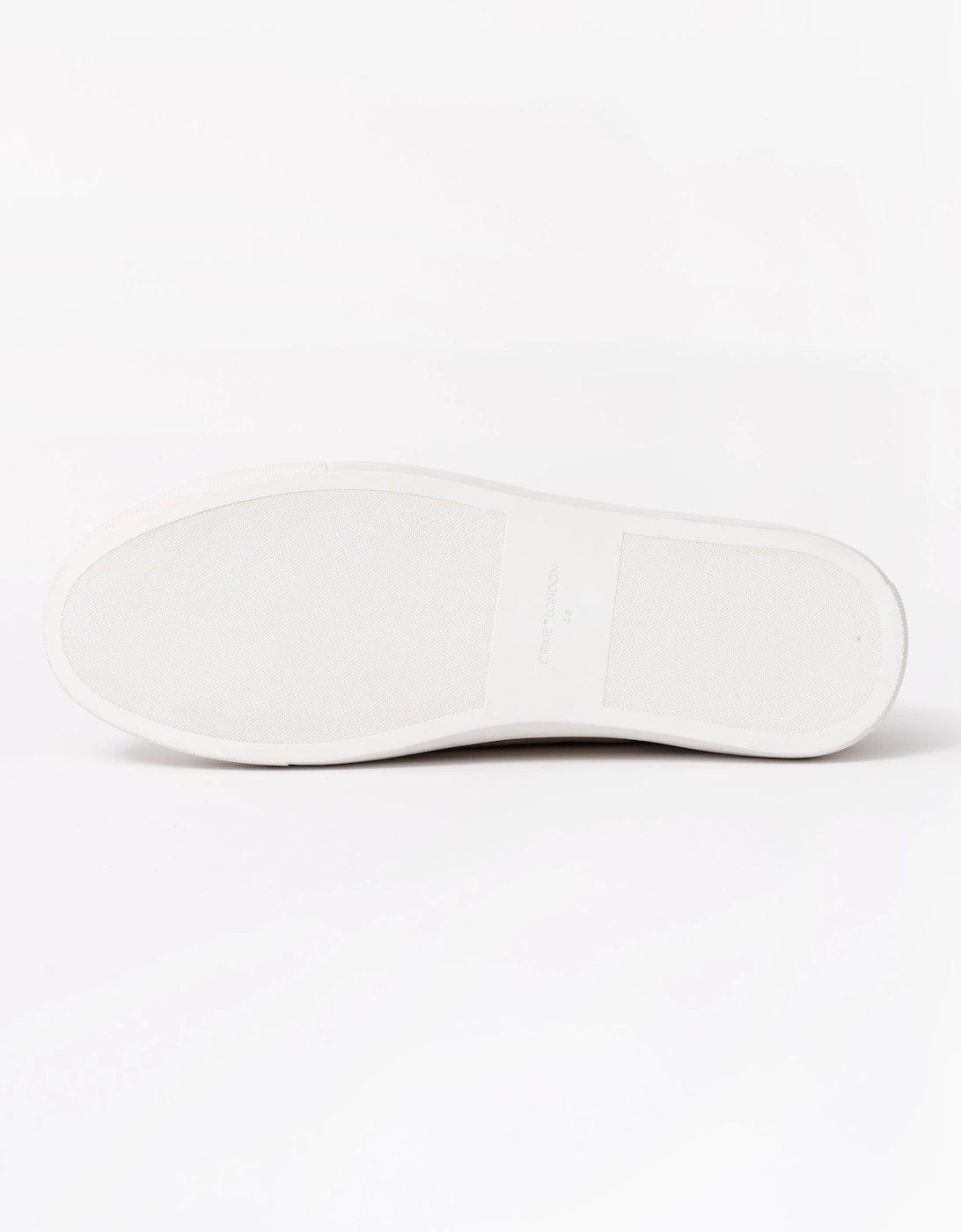 Crime London Raw Lo Mens Trainer - Suede Cream
