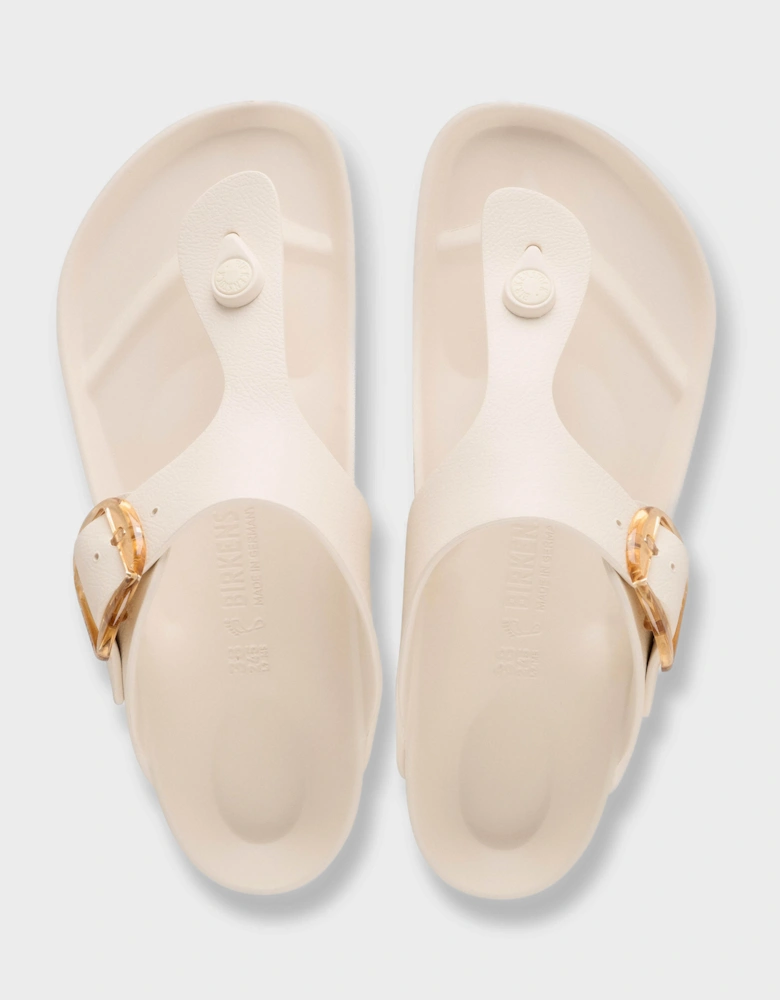 Birkenstock Gizeh Big Buckle EVA Womens Sandals - Eggshell