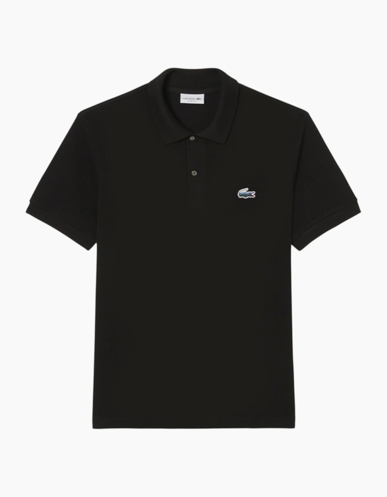 Lacoste Mens Polo Shirt Classic Fit Landscape Crocodile Pique Golf Polo Shirt
