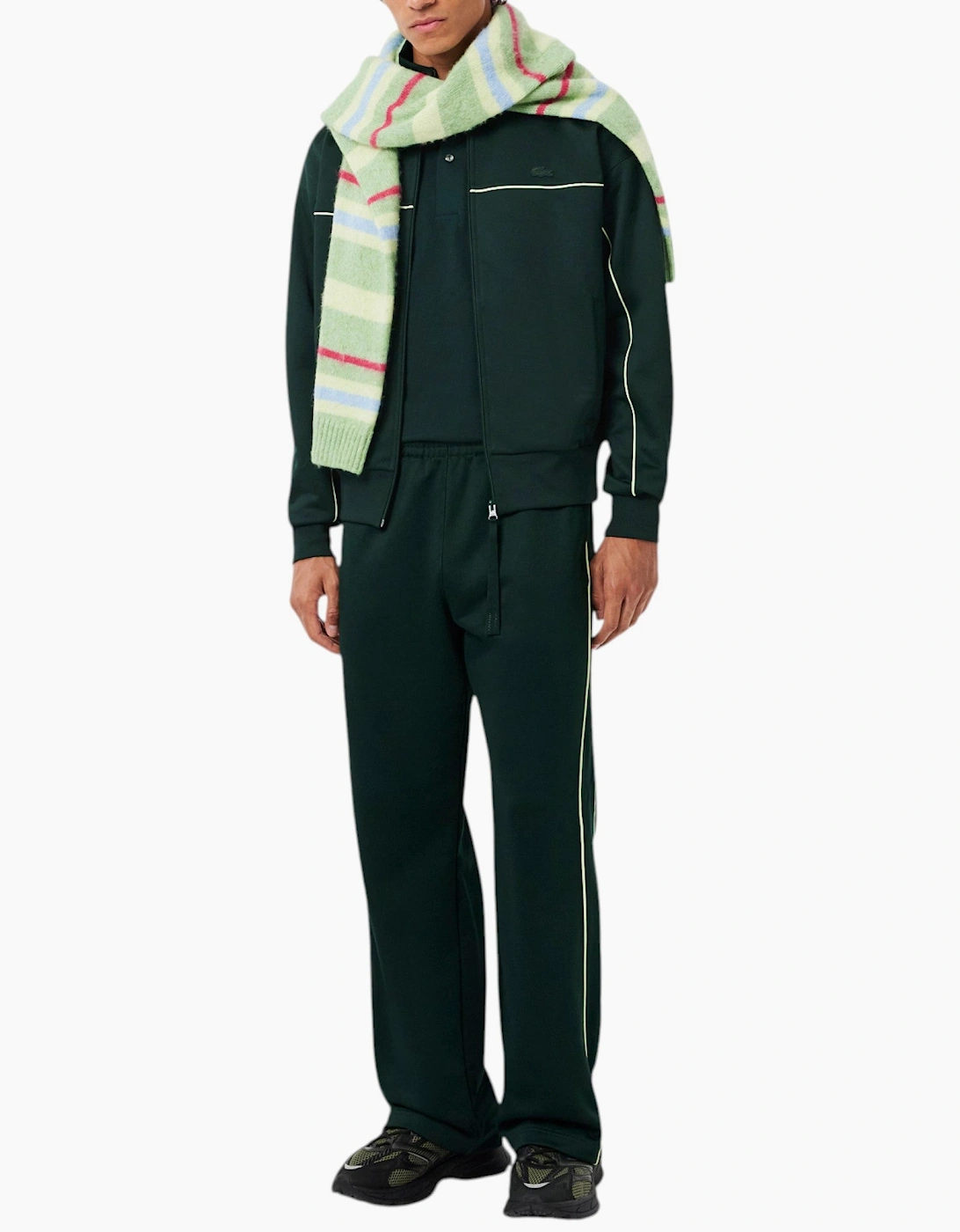 Lacoste Mens Polo Shirt Classic Fit Landscape Crocodile Pique Golf Polo Shirt