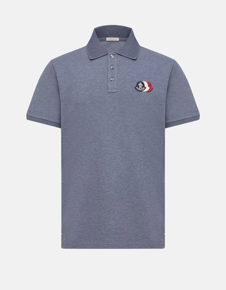 Triple Logo Polo Blue