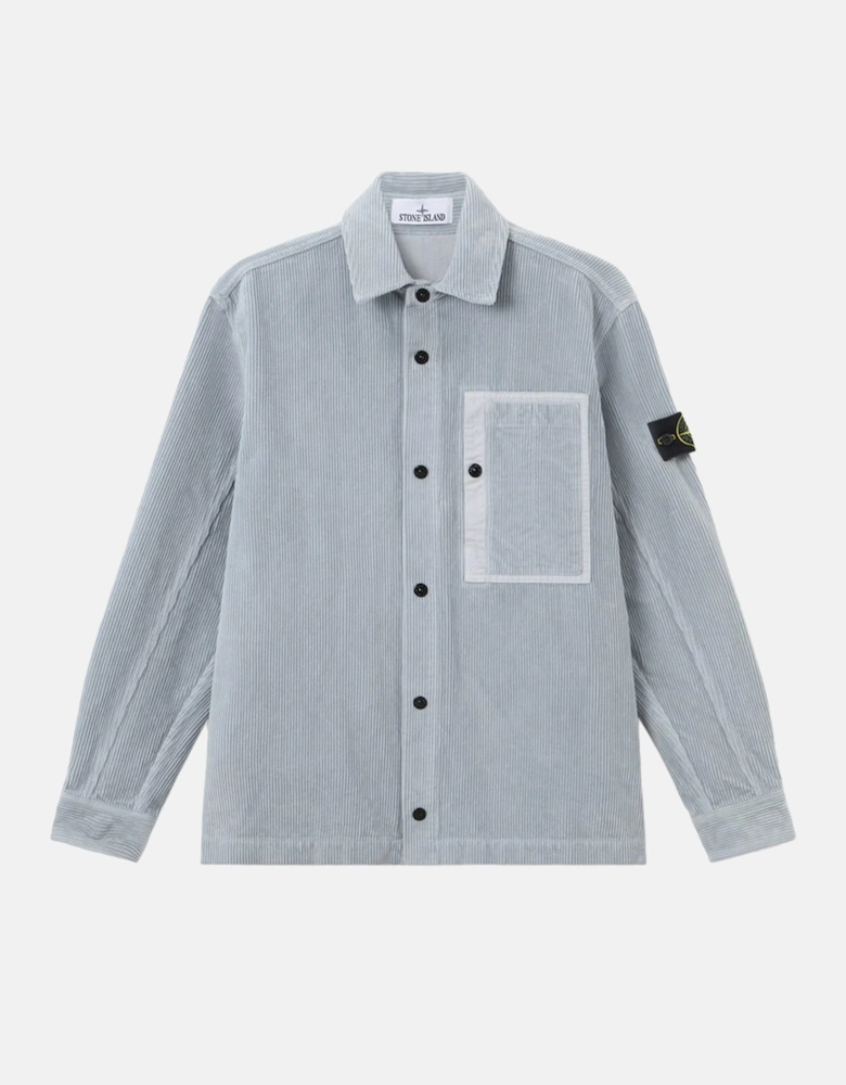 Corduroy 1200016 Overshirt Grey