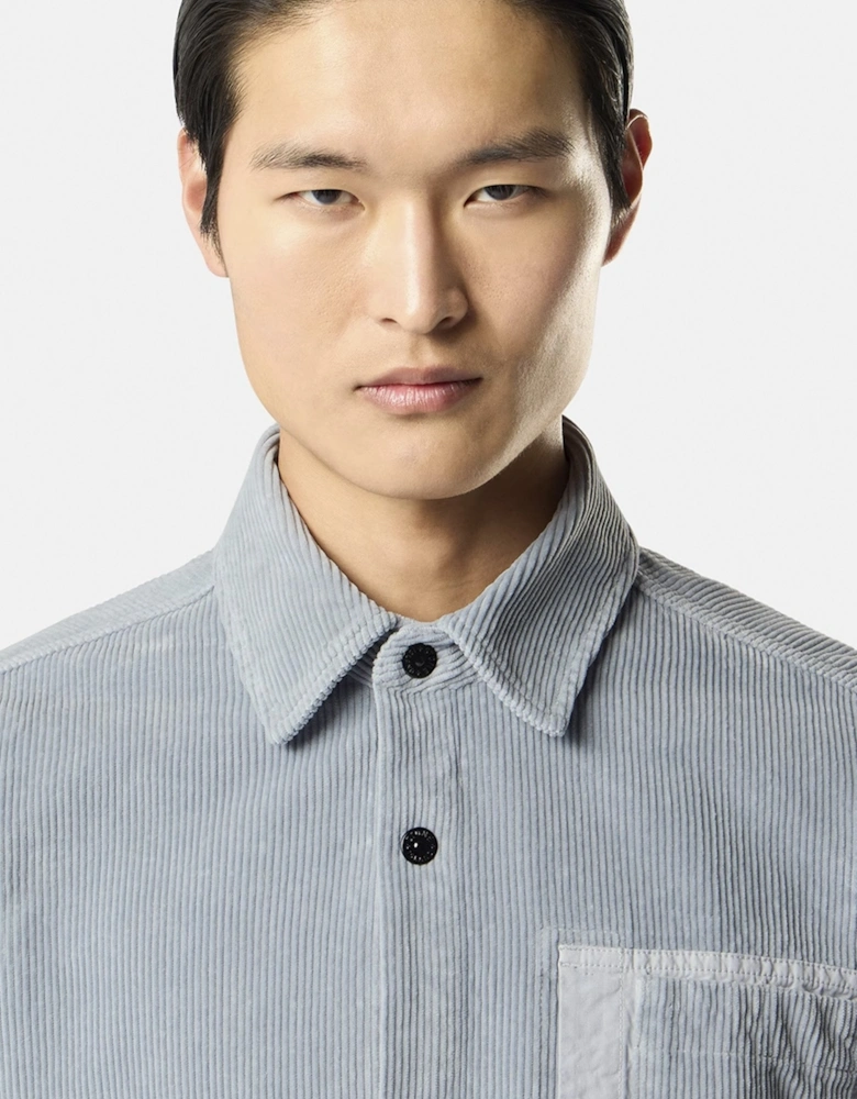 Corduroy 1200016 Overshirt Grey