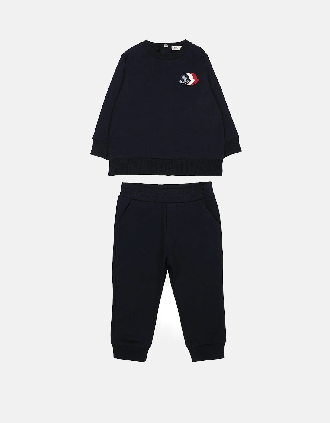 Baby Triple Logo Tracksuit Navy, 4 of 3