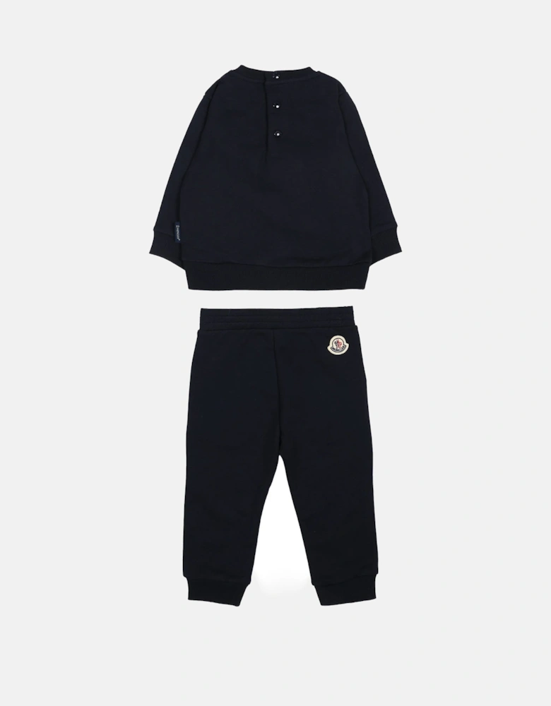 Baby Triple Logo Tracksuit Navy