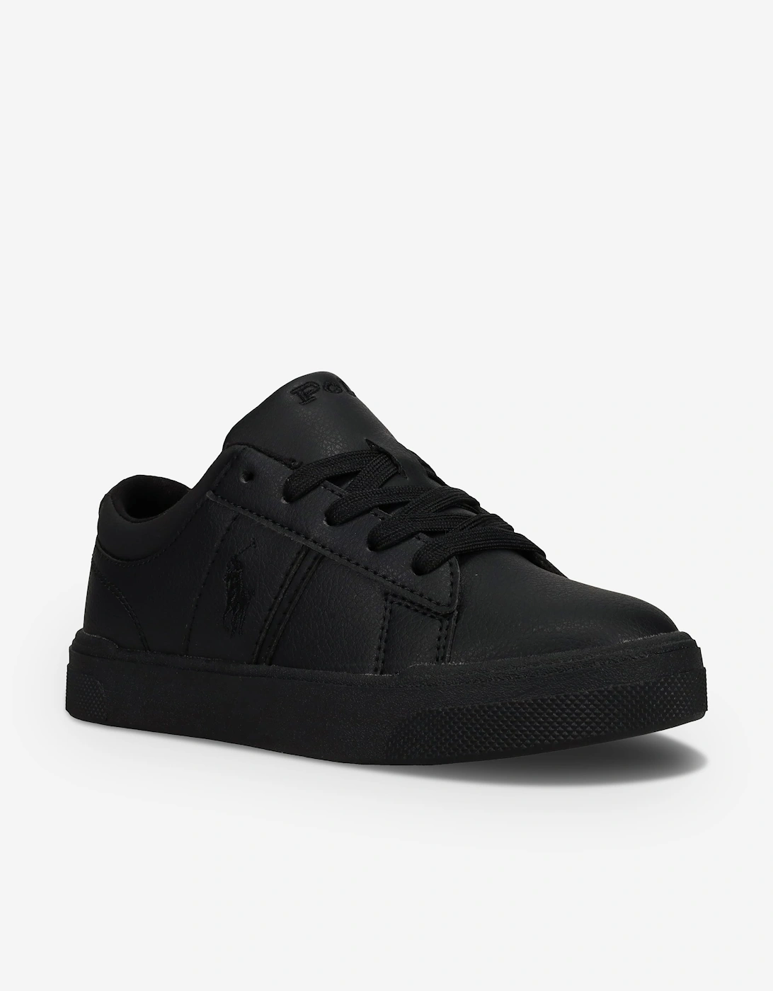 Ralph Lauren Kids Frazier Trainers in Black