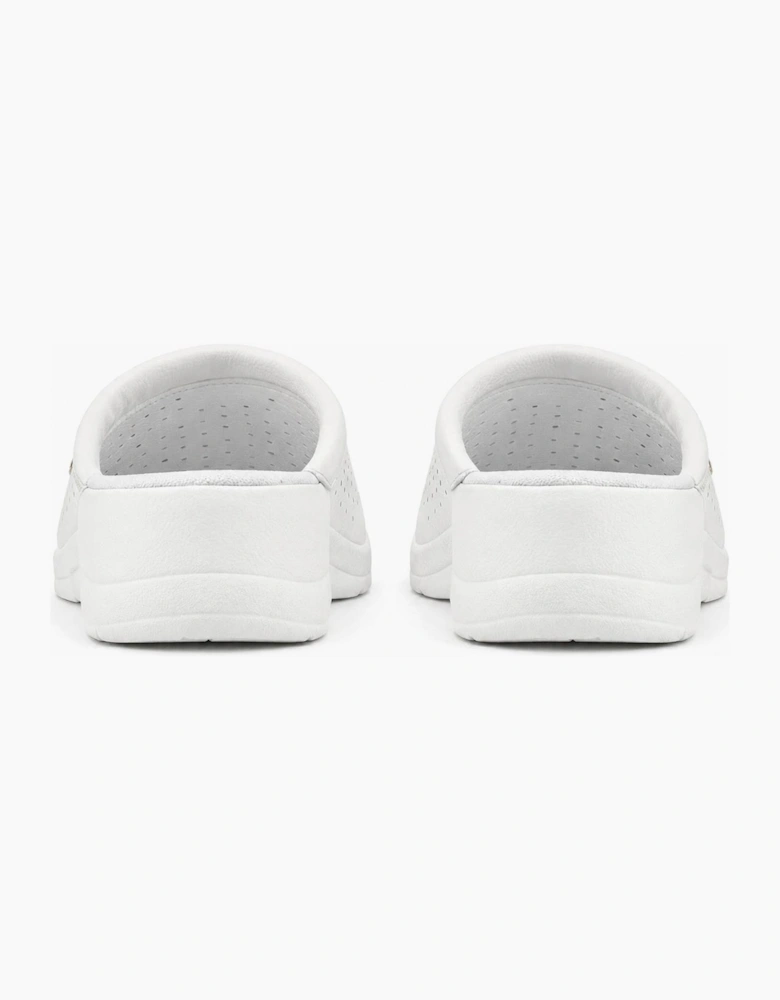 DEK L706G Ladies Clogs White
