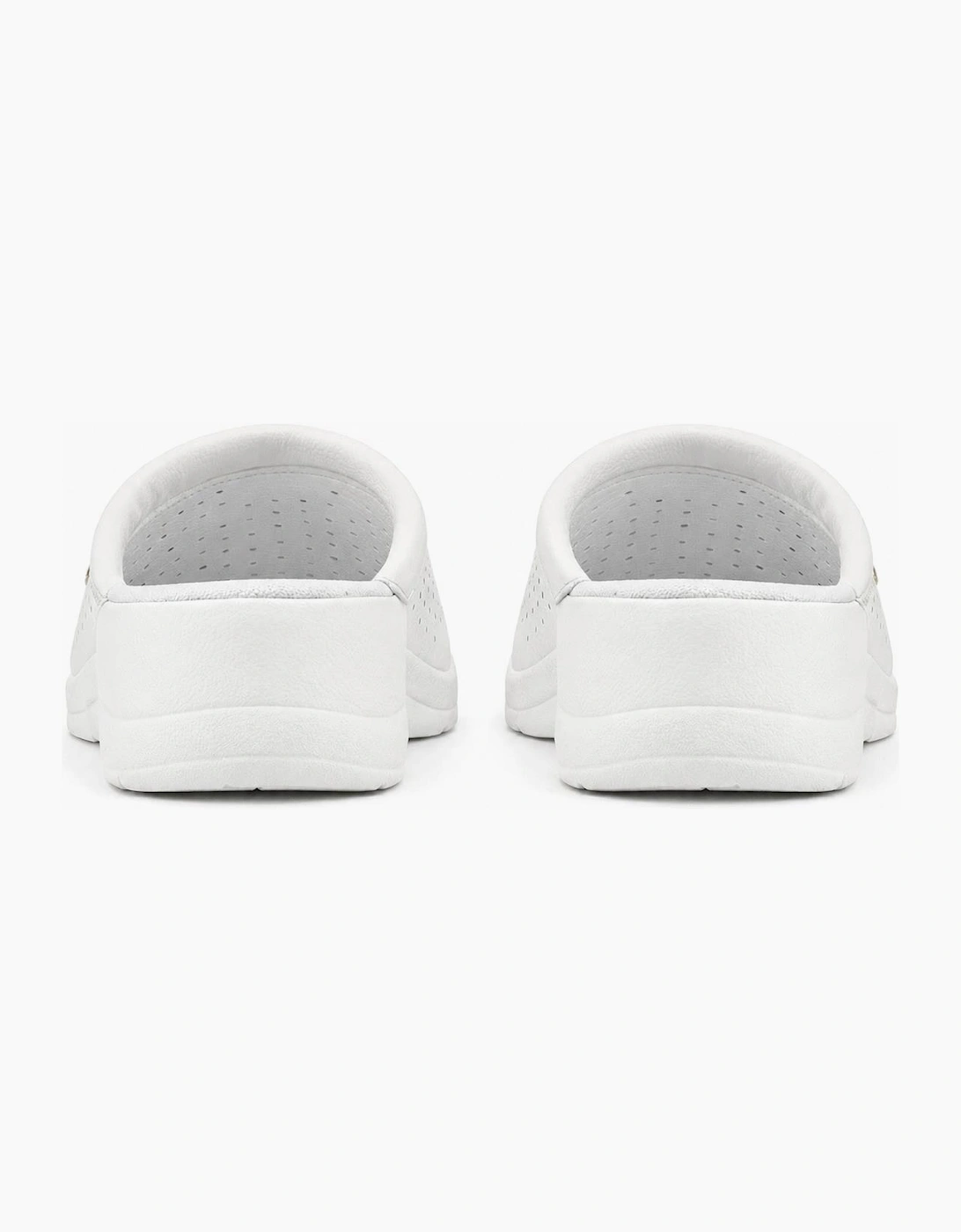 DEK L706G Ladies Clogs White