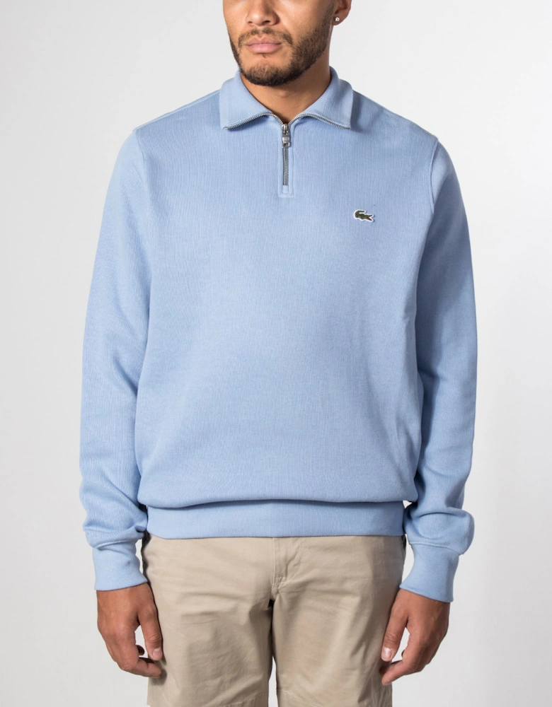 Croc Logo Quarter Zip sweatshirt