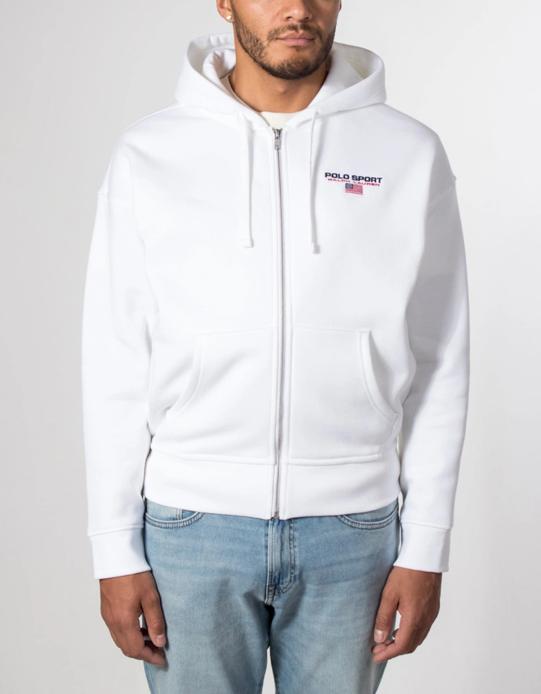 Relaxed Fit Polo Sport Flag Logo Hoodie