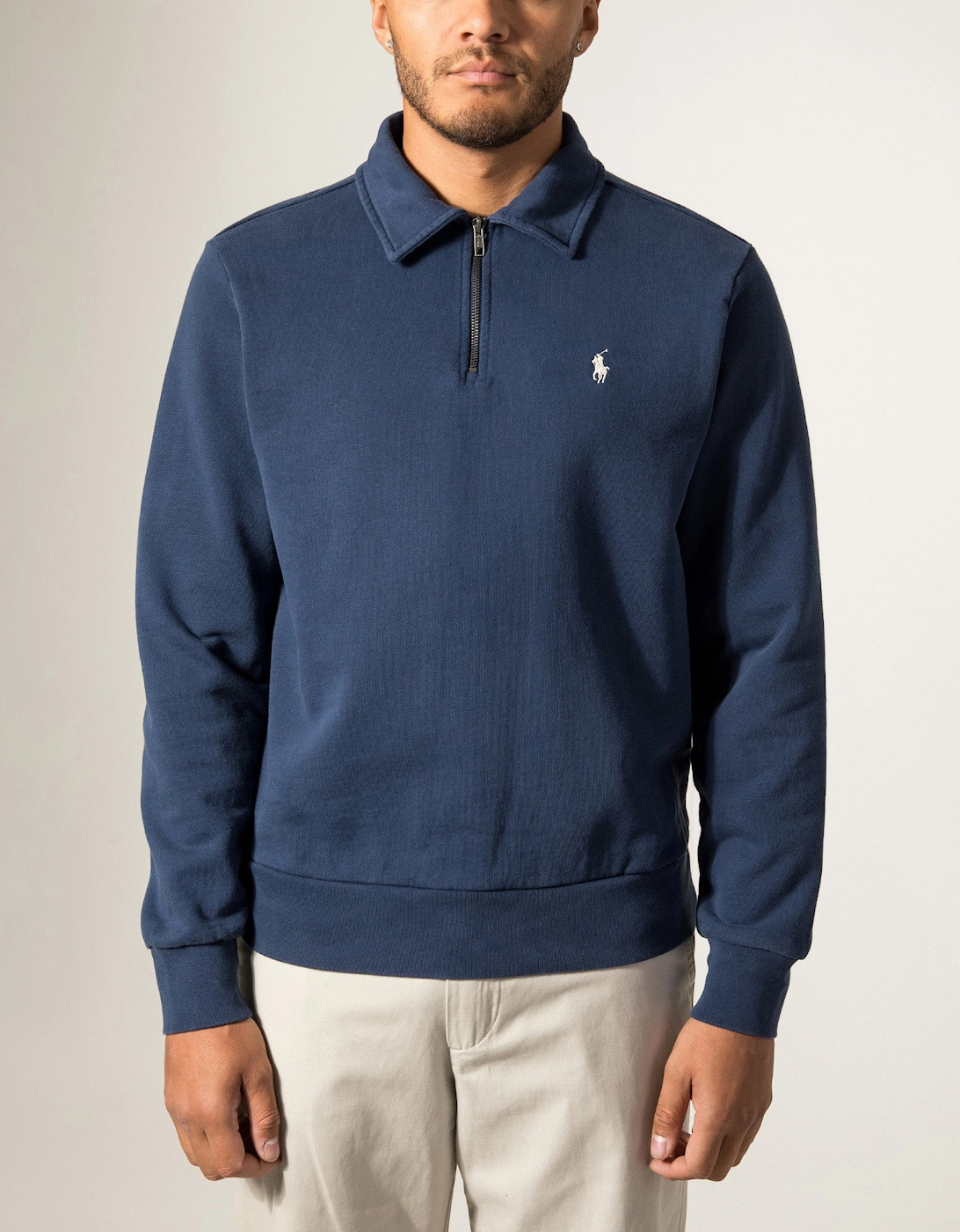 Loopback Quarter Zip Sweatshirt