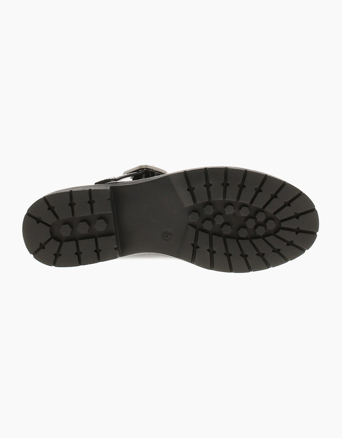 Apache Womens School Shoes Tremble Buckle black patent UK Size