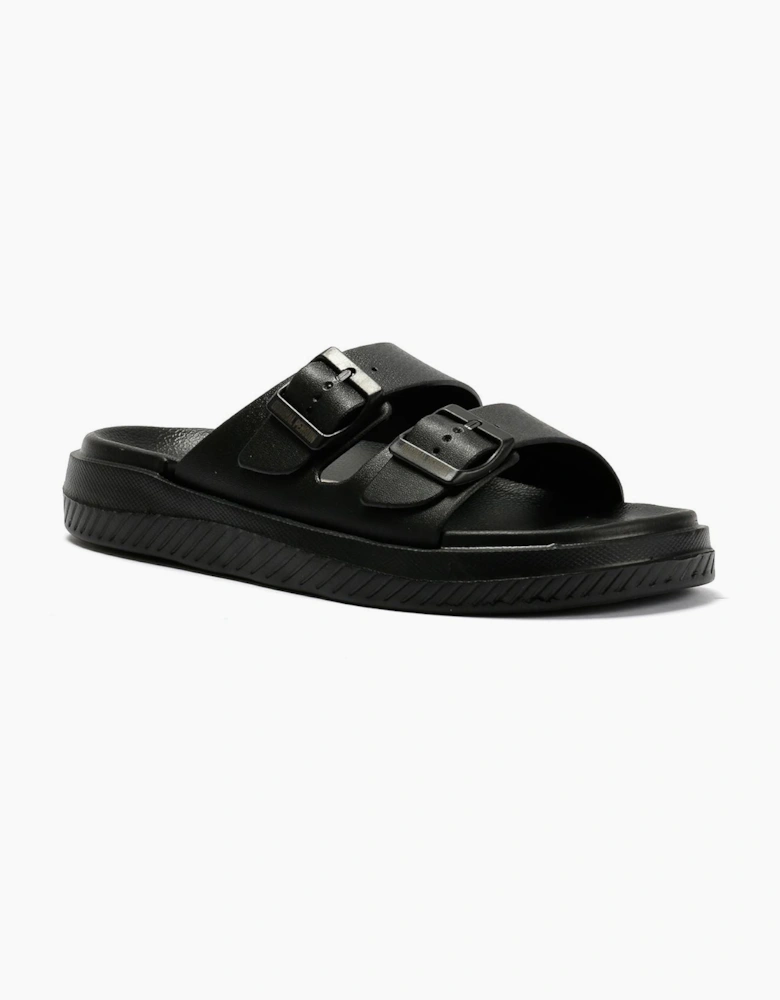 Penguin Playa Men's Black Sandals