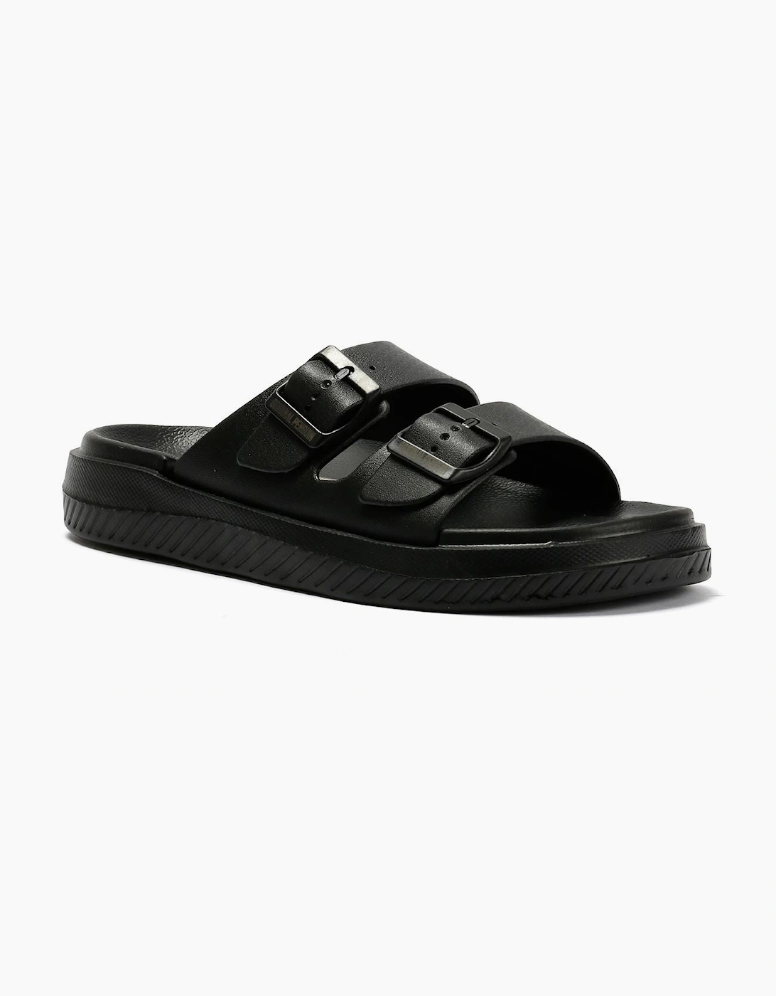 Penguin Playa Men's Black Sandals