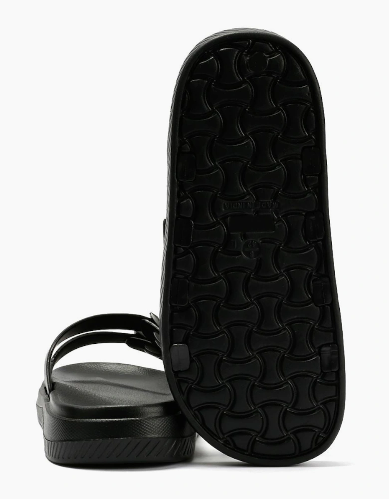 Penguin Playa Men's Black Sandals