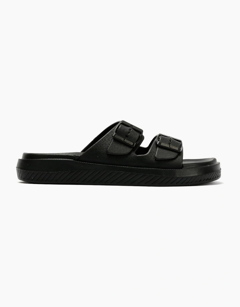 Penguin Playa Men's Black Sandals
