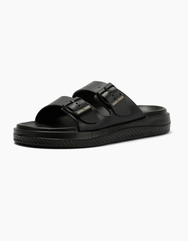 Penguin Playa Men's Black Sandals