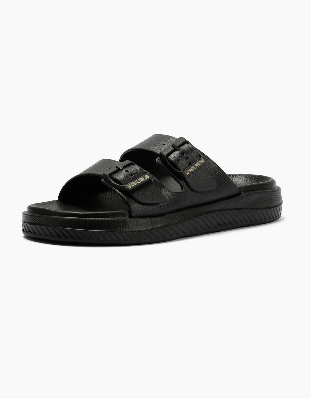 Penguin Playa Men's Black Sandals