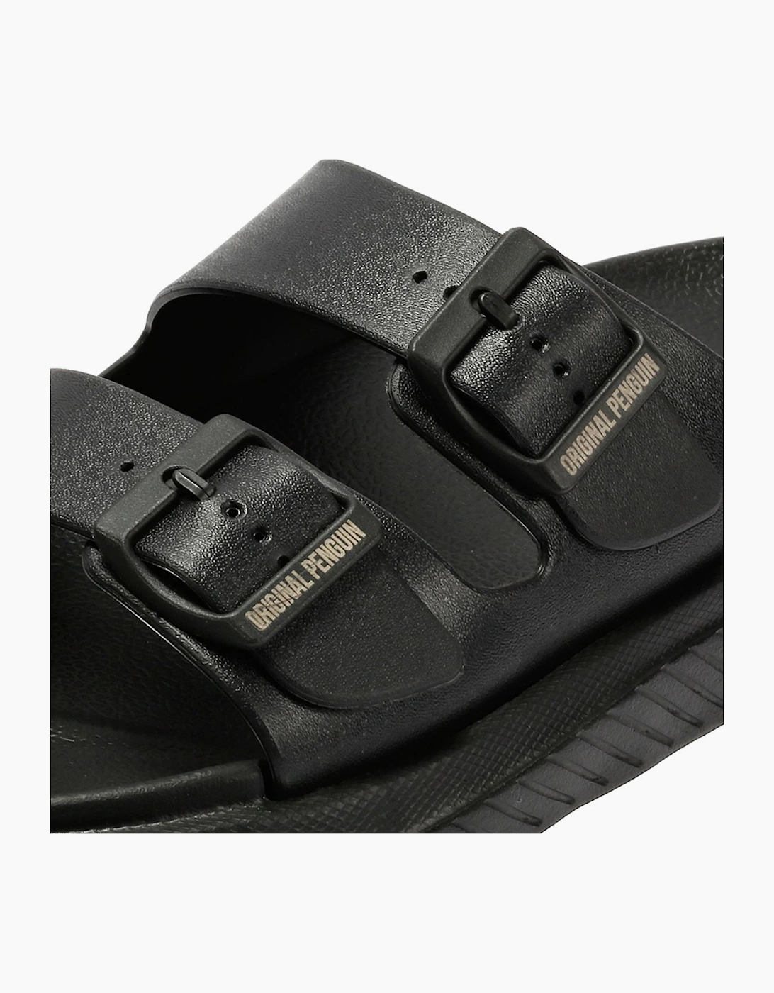 Penguin Playa Men's Black Sandals