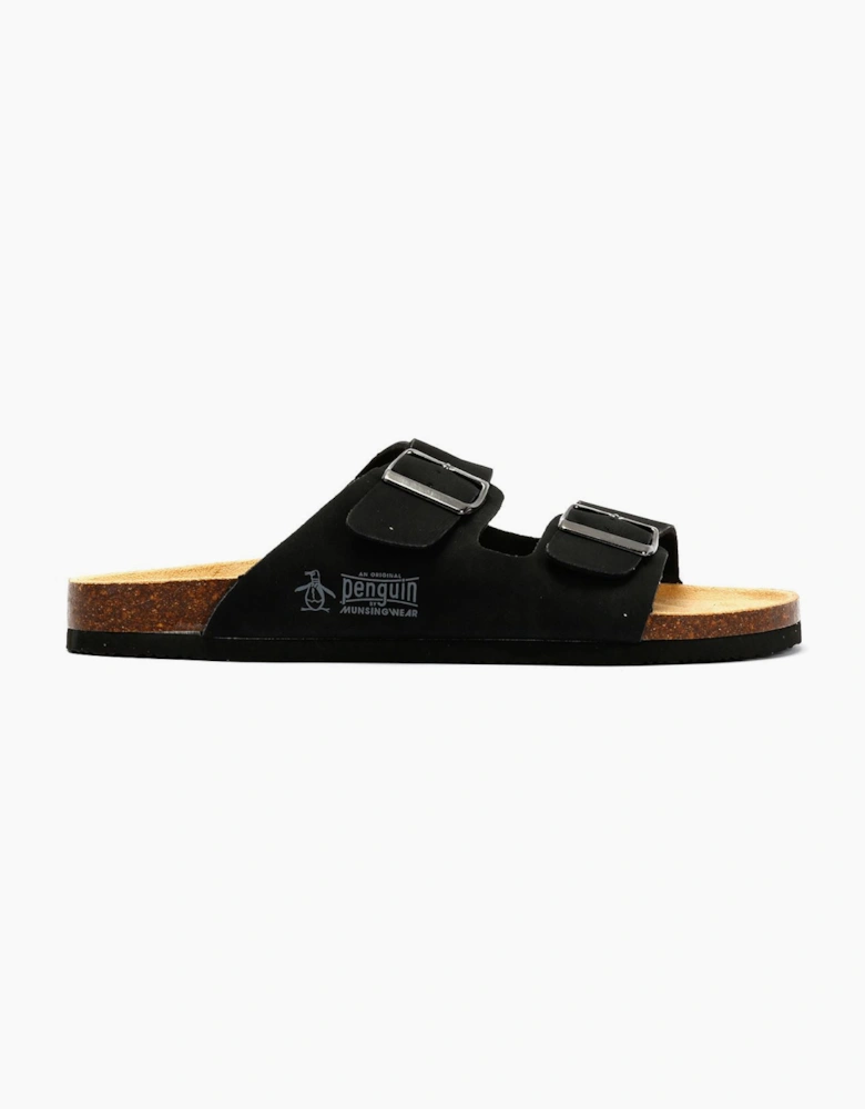 Penguin Port 2 Men's Black Sandals