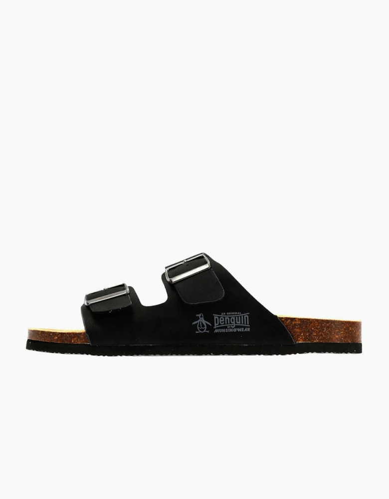 Penguin Port 2 Men's Black Sandals