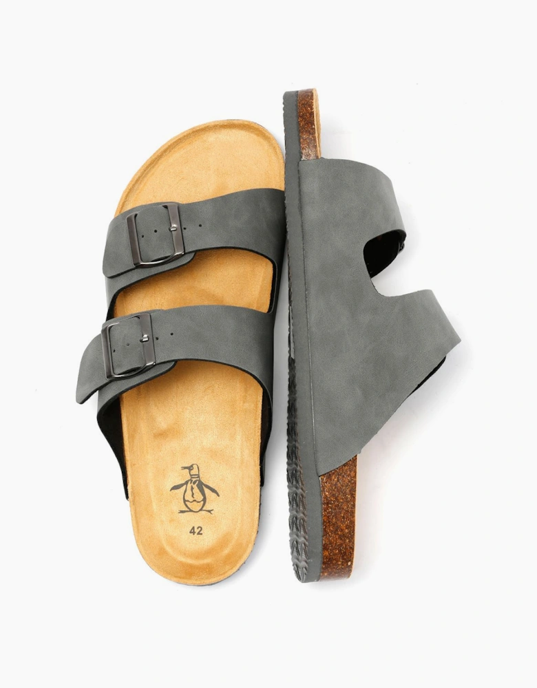 Penguin Port 2 Men's Grey Sandals
