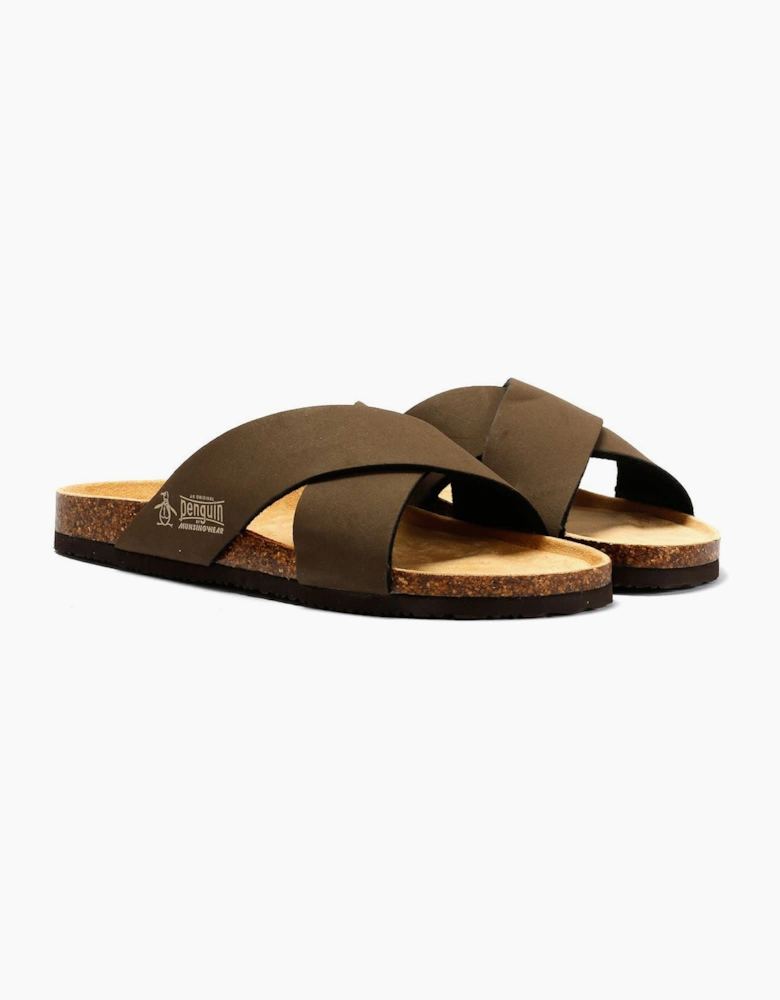 Penguin Pack Men's Brown Sandals